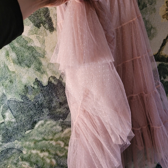 Anthropologie Tulle Midi Skirt - Picture 7 of 9